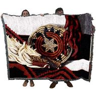 Pure Country Weavers Indian Market Tapestry Throw