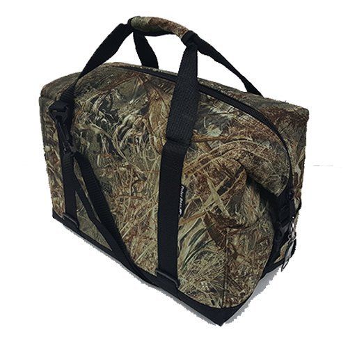  Polar Bear Coolers - Nylon Line - Quality Like No Other from The Brand You Can Trust - See Touch & Feel The Polar Bear Difference - Patent Pending - 24 Pack Duck Blind Camo