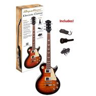 Ashley Entertainment 6 String Spectrum AIL 88M Vintage Series LP Style Full Size Electric Guitar, Quilted Maple