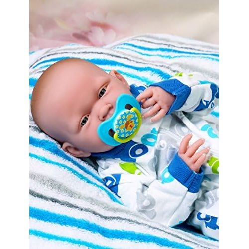  Doll-p My Handsome Baby Boy Berenguer Realistic 15 Anatomically Correct Real Soft Vinyl Washable Preemie Life Like Reborn Pacifier Doll