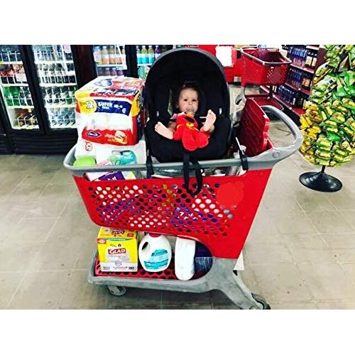  TOTES BABIES Totes Babies Car Seat Hammock Carrier for Shopping Carts - Holds All Car Seat Models - Shopping with Babies Made Simple - Meets All CPSC Safety Standards - Hammock Style Design