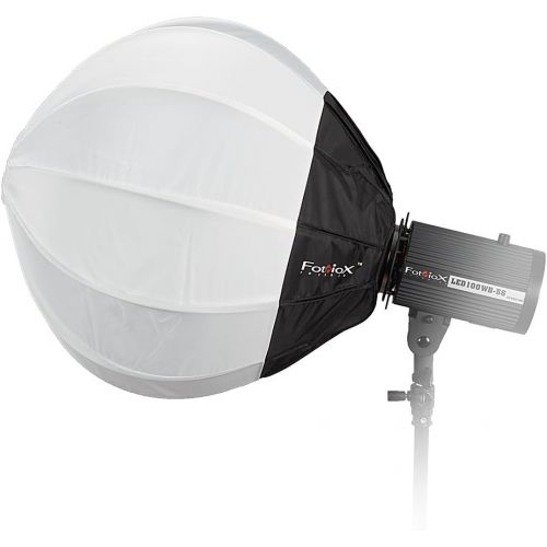  Fotodiox Lantern Softbox 32in (80cm) Globe - Collapsible Globe Softbox with Bowens Speedring for Bowens, Interfit and Compatible Lights