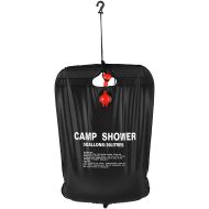 [아마존베스트]Docooler docooler 20L / 5 Gallons Solar Energy Heated Camp Shower Bag Outdoor Camping Hiking PVC Water Bag