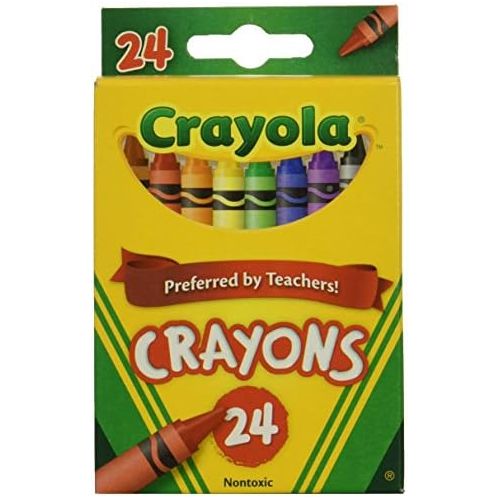  Wholesale: One Case of Crayola Crayons 24 Count (Case Contains 48 Boxes)