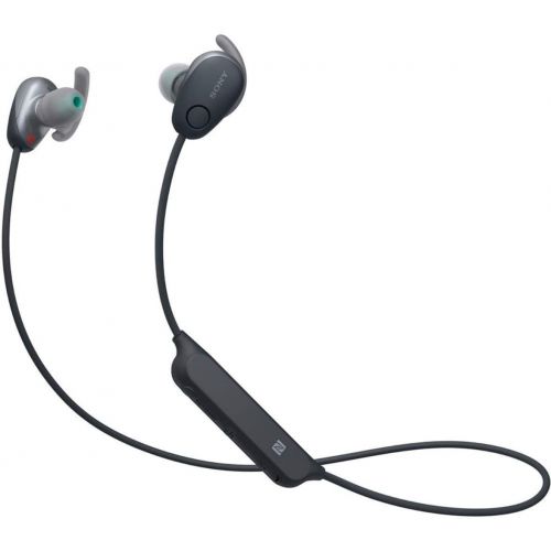 소니 Sony MDR-XB80BS Black Premium Waterproof Bluetooth Wireless Extra Bass Sports In-Ear Noise-Canceling 7 Hr Of Playback HeadphonesMicrophone (International version)