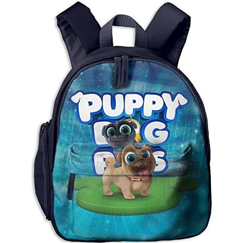  Ssuac Yi66 Puppy Dog Lovely Pals Unisex Kids Casual Children Backpack Travel Shoulder Bags Navy