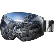 [아마존베스트]OutdoorMaster Ski Goggles PRO - Frameless, Interchangeable Lens 100% UV400 Protection Snow Goggles for Men & Women
