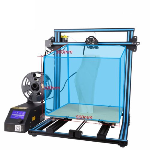  CREALITY3D CR-10 S5 Creality 3D Printing PrinterDesktop DIY Kits with Upgrade V2.1 Version BoardFilament SensorDual Z AxisResume OffHeater Bed2KG PLA Filament 1.75mm (Largest Build Size