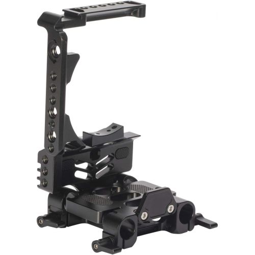  SmallRig SMALLRIG GH5 Half Cage Kit for Panasonic Lumix with Battery Grip - 2024, GH5 Half-cage and Dual Rod Clamp Baseplate System Included