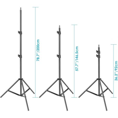 니워 Neewer 1200W Studio Strobe Flash Photography Lighting Kit:(3)400W Monolight,(3) Reflector Diffuser,(3) Softbox,(3) Light Stand,(1) RT-16 Wireless Trigger,(1) Bag for Shooting Bowen