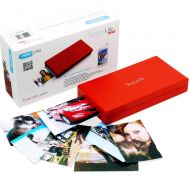 Portable Instant Mobile Photo Printer - Wireless Color Picture Printing from Apple iPhone, iPad Android Smartphone Camera - Mini Compact Pocket Size Easy Travel - SereneLife Red