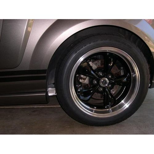  American Racing Custom Wheels AR105 Torq Thrust M Gloss Black Wheel With Machined Lip (18x8/5x120.7mm, 0mm offset)