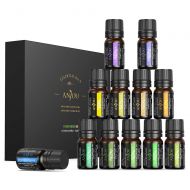 [아마존 핫딜]  [아마존핫딜]Anjou Essential Oils Set, 12 Premium New Formula Oils for Pure Aromatherapy Essential Oil Kit, Included...