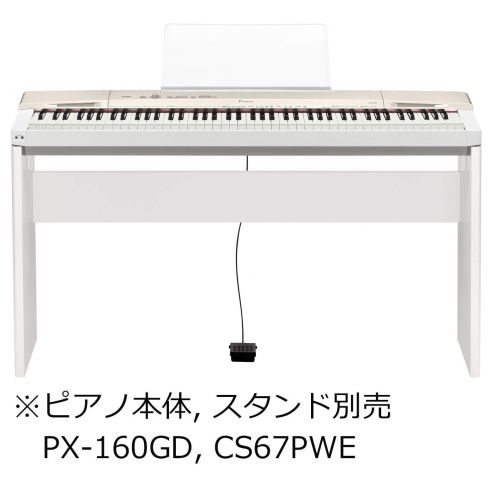 카시오 Casio Sustain pedal SP-3 for CASIO electric piano Privia PX-150WE/150BK/350MBK/3SBK