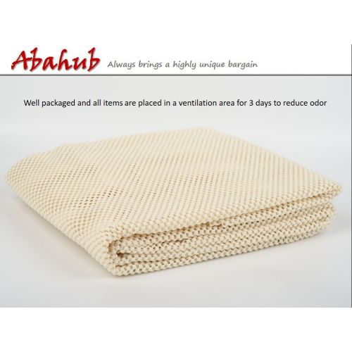  ABAHUB Premium Quality Anti Slip Rug Grippers 8 x 10 for Under Area Rugs Carpets Runners Doormats on Wood Hardwood Floors, Non Slip, Washable Padding Grips