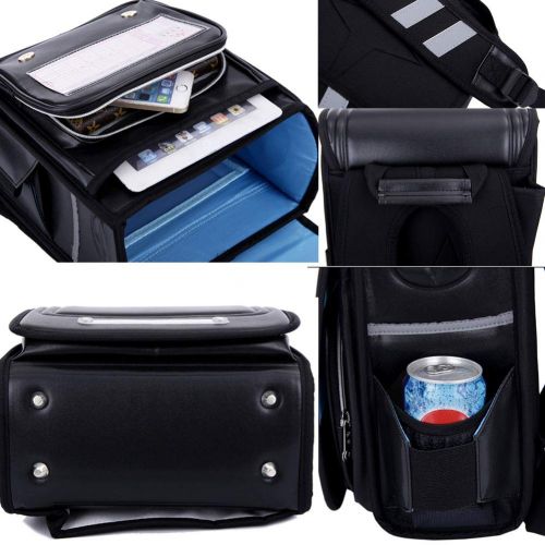  Kylin Express Japanese Style Waterproof Backpack Schoolbag Bookbags Bag Pack, Black