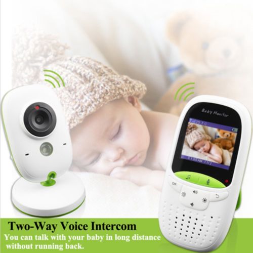  Adventurers 2.4Ghz 2.0 Inch Baby Monitor Wireless Video Digital Camera with Audio long range, Two-Way Talkback ,Night Vision,Temperature Sensor, Lullabies,VOX Function, Feed Alarm