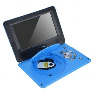 Fosa fosa Car DVD Player, 9.8” LCD Wide Screen Digital HD Ultra Thin Portable Car VCD Player Multimedia CD Player with TV Signal Interface,AV Output/Input Function(Blue)