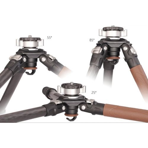  LEOFOTO Leofoto LN-284CH Tripod Legs Carbon Fiber CF 4 Section w Butterfly Lock