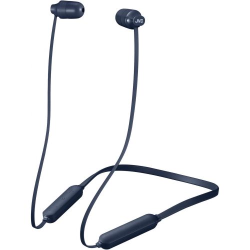  Visit the JVC Store JVC Marshmallow Wireless, Earbud Headphones, Water Resistance(IPX4), 8 Hours Long Battery Life, Secure and Comfort Fit with Flexible Soft Neck Band and Memory Form Earpieces - HAFX