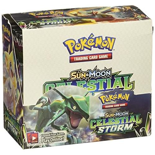 포켓몬 Pokemon Sealed Box | Collectible Trading Card Set | 36 Booster Packs, Celestial Storm