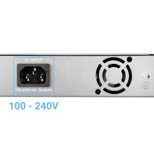  BV-Tech 26 Port PoE+ Managed Switch (24 PoE+ Ports | 2 SFP Uplink) - 220W - 802.3at (Unmanaged - 10/100/1000)