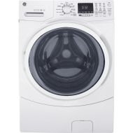 GE Products GE White Front Load Laundry Pair with GFW450SSMWW 27 Washer and GFD45ESSMWW 27 Electric Dryer