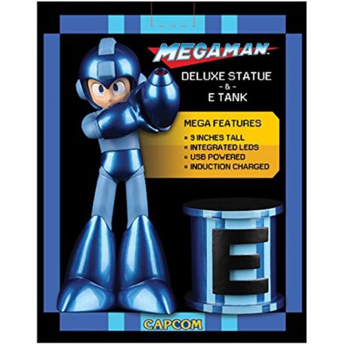  Capcom Mega Man Statue and E-Tank