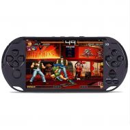 Callm callm Handheld Game Console,5.0in LCD Color Screen Big Screen Handheld Video Console Street Fighers Final Fight Game Player - Build in 1300 Games (Black)