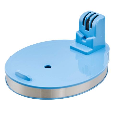  ALASKA Wasserkocher retro WK 2209 DSB | Blau | 1,7 Liter | Anti-Kalk-Filter | Kabelaufwicklung | Wasserstandsanzeige | 2.200 Watt