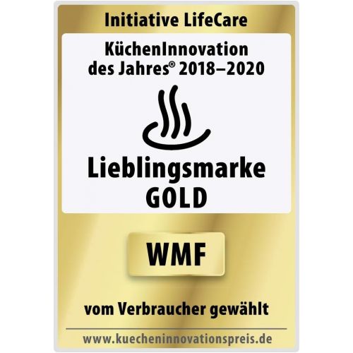 더블유엠에프 WMF Lono Kontaktgrill 2-in-1, Tischgrill, spuelmaschinenfeste Grillplatten, 2100 W