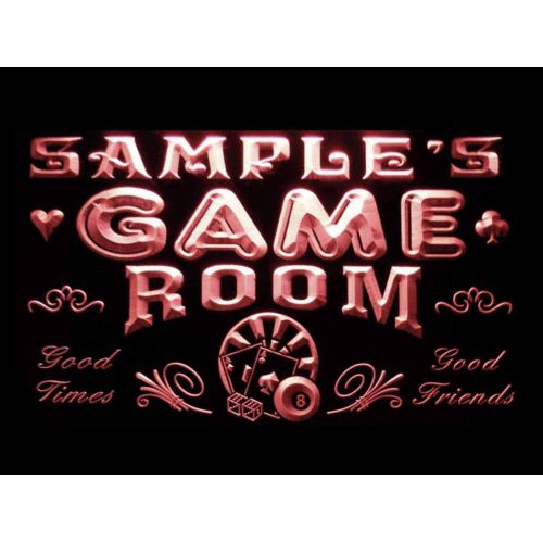  Visit the ADVPRO Store ADVPRO Name Personalized Custom Game Room Man Cave Bar Beer Neon Sign Pink 12x8.5 inches st4s32-PL-tm-k