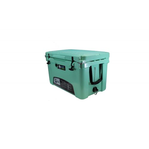  Seavilis Frosted Frog Mint 45 Quart Ice Chest Heavy Duty High Performance Roto-Molded Commercial Grade Insulated Cooler