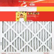 16.38x21.5x1 (Actual Size) DuPont High Allergen Care Electrostatic Air Filter, MERV 10