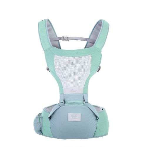  AODD Ergonomic Baby Carrier with Hip Seat Baby Carrier Wrap Backpack Front and Back Baby Hip Seat Belt Carrier 4-in-1 Carrying Position Mode Free Front and Back Carrier Perfect for