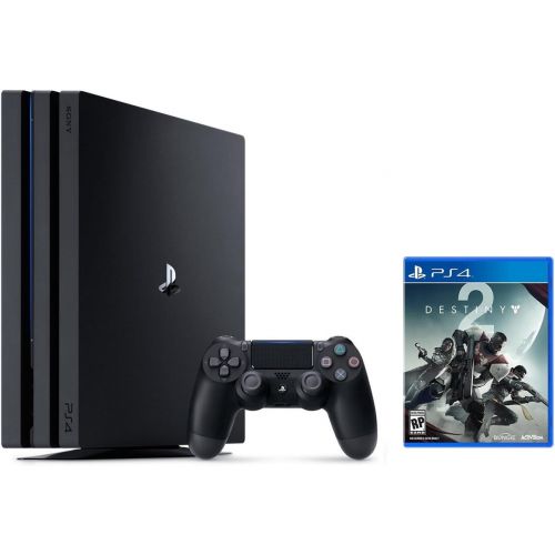 소니 Sony PS4 Pro Bundle (2 Items): PlayStation 4 Pro 1TB Console Jet Black and Destiny 2 Game Disc