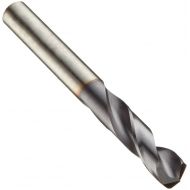 Cleveland 2133 Style Cobalt Steel Short Length Drill Bit, TiCN Coated, Round Shank, 135 Degree Split Point