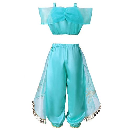  About Time Co Girls Arabian Princess Sequin Costume Dress Up