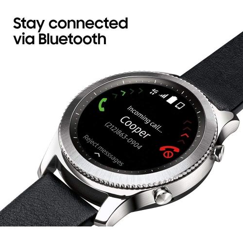 삼성 Samsung Gear S3 Classic Smartwatch (Bluetooth), SM-R770NZSAXAR US Version with Warranty (Certified Refurbished)