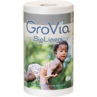 [아마존베스트]GroVia - All Natural BioLiners, Unscented Diaper Liners Fragrance, Chlorine, and Dye-Free to Keep Baby Skin Dry - 200 Count
