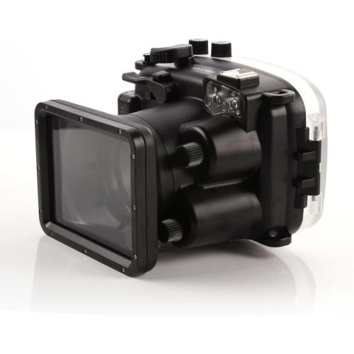  MEIKON Meikon 40m Underwater Waterproof Housing Case for Fujifilm Fuji X-A1 16-50mm Lens Camera