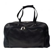 Eagle Piel Leather Deluxe Carry-On Duffel, Black, One Size