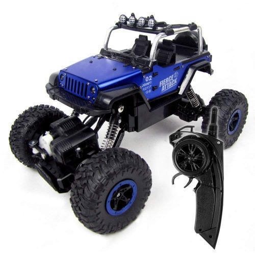  Bestoying RC Car Off Road 2.4Ghz 2WD High Speed 18Mph Remote Controlled Car (Blue)