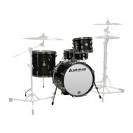 Ludwig LC179X028 Breakbeats 4 Piece Shell Pack with Riser, White Sparkle