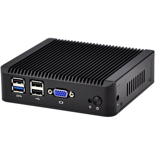  Thin Client Qotom-Q190G4-S01 4G ram 128G SSD with celeron J1900 2.42 GHz Quad core Processor 4 LAN,as a Firewall, LAN or WAN Router