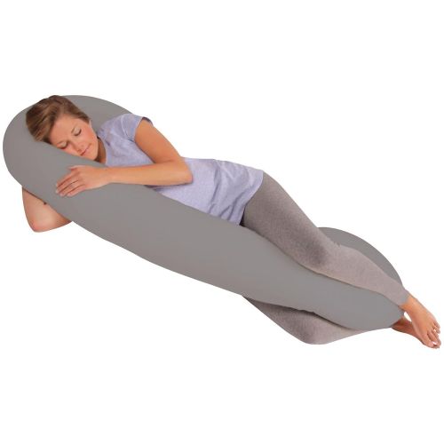  Leachco Snoogle Chic Total Body Pillow, Shadow