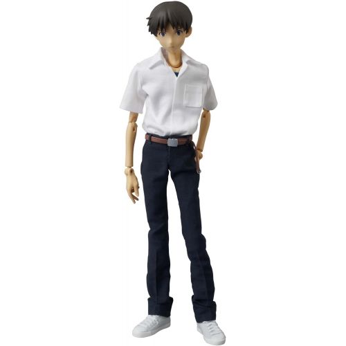메디콤 Medicom Evangelion 2.0 Shinji Ikari Real Action Hero Figure (School Uniform Version)