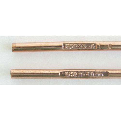  INETIG ER70S-6 532 x 36-Inch on 10-Pound Tube Copper Coated Tig Rod for Welding Carbon Manganese Steels