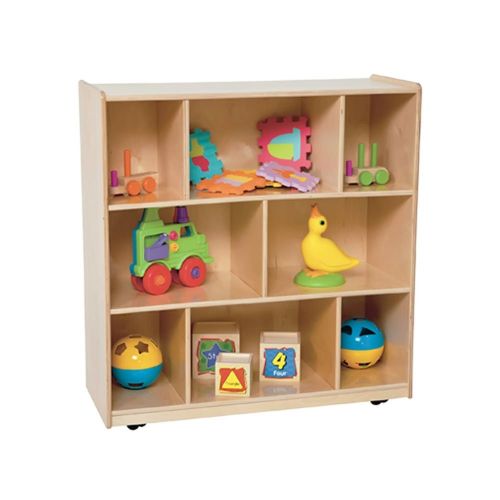  Wood Designs Kids Play Toy Book Plywood Organizer Wd15500 Center Storage Unit 36H X 36W X 15D