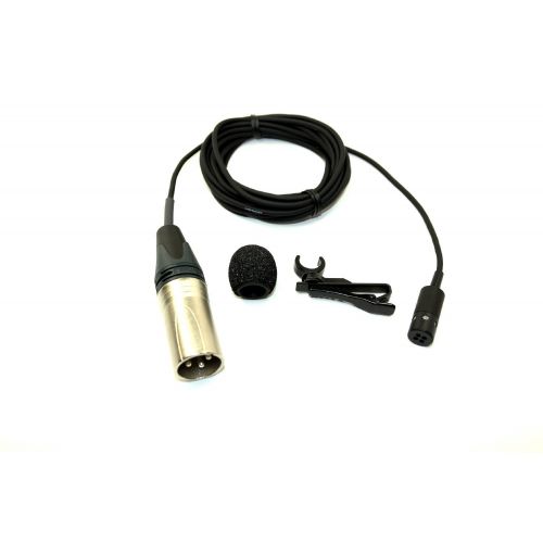 오디오테크니카 Audio-Technica AT831R-SP - Audio Technica - Miniature Cardioid Condenser InstrumentLavalier Microphone, 9.5 foot cable, 11-52V Phantom Power - for Use Where Feedback Or Room Noise Is A Problem